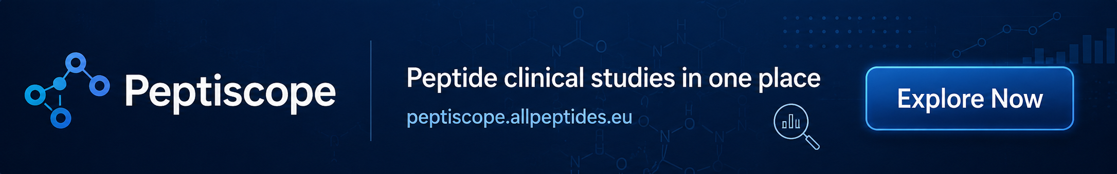 PeptiScope - Peptide clinical studies in one place