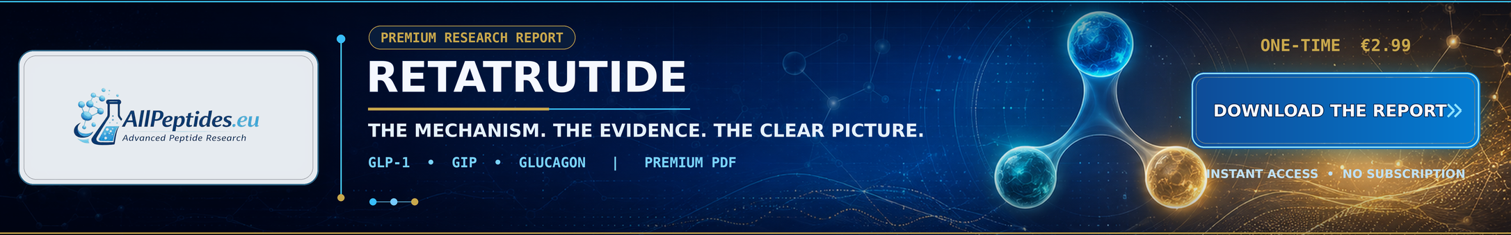Retatrutide premium educational research report PDF with instant access